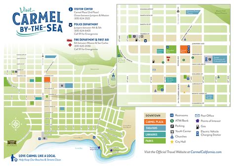 carmel street map.